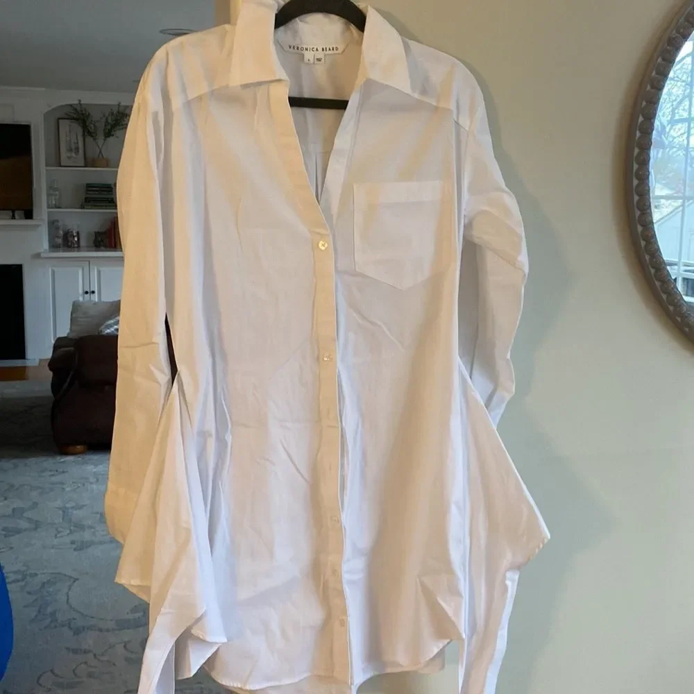 Veronica Beard Roanoke Shirt Dress - Picture 2 of 7